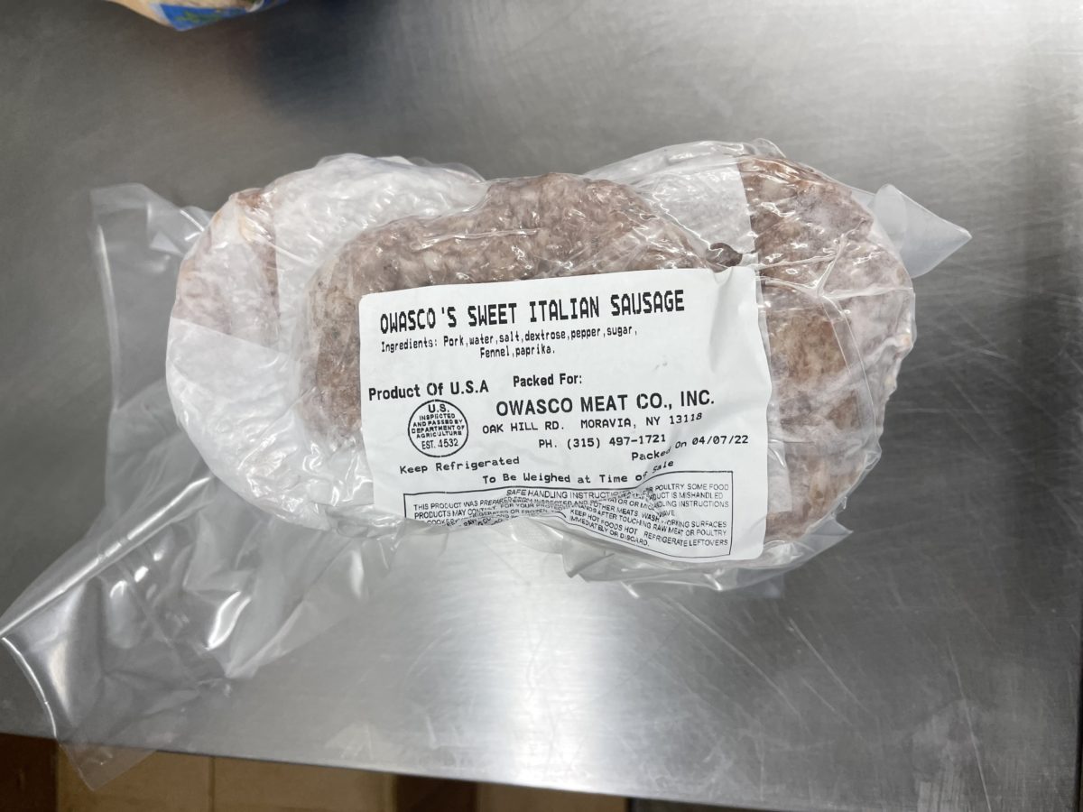 Sweet Italian Patty - Owasco Meat Company